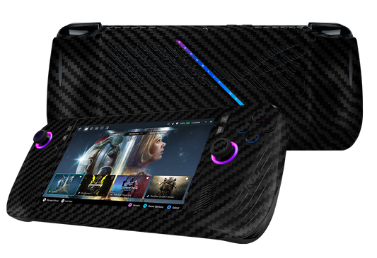 Skin para ASUS Rog Ally X edición Fibra carbono negro – Xonebrand