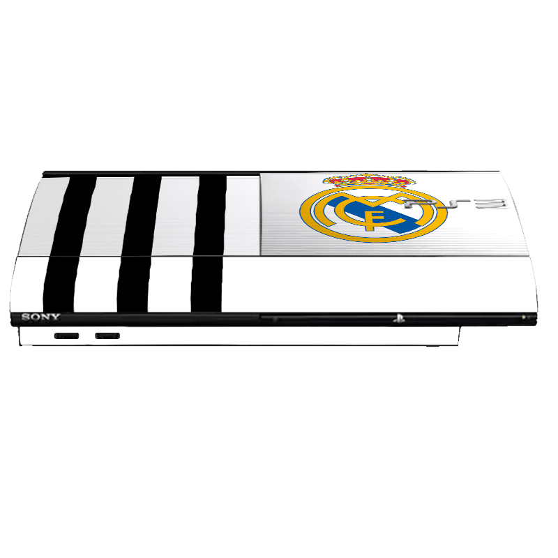Real Madrid Skin Playstation 3 Super Slim