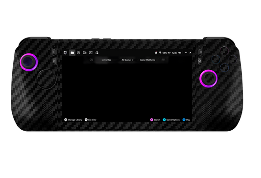 Skin para ASUS Rog Ally X edición Fibra carbono negro – Xonebrand