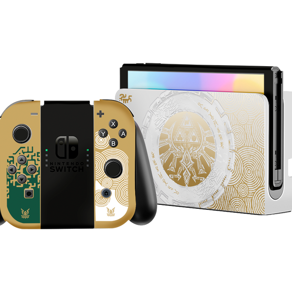 Zelda Tears of the kingdom Skin Nintendo Switch OLED (2021)