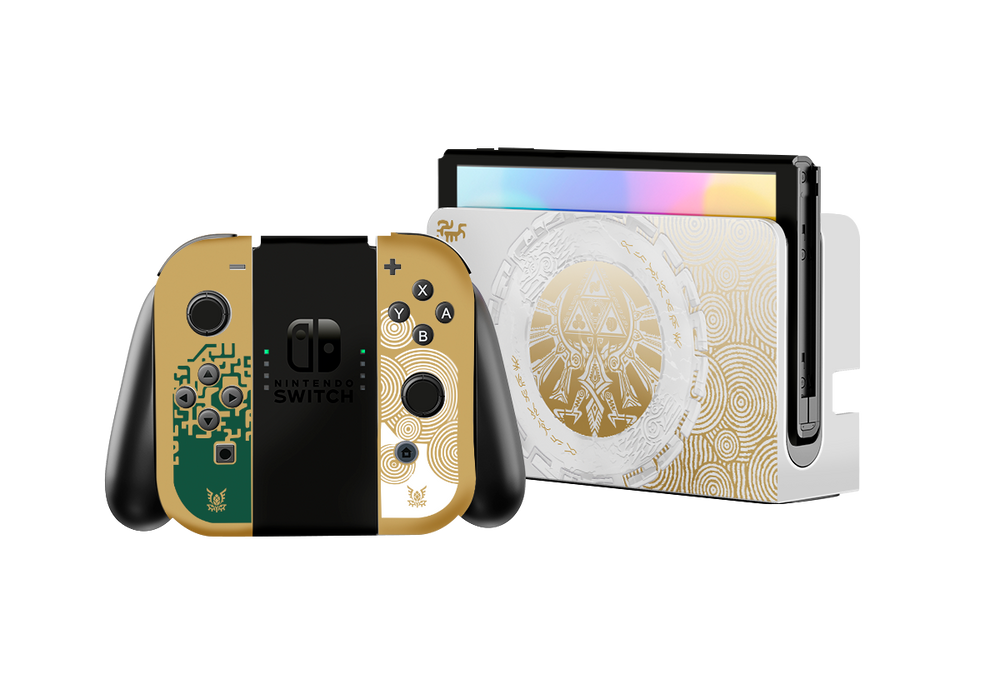 Zelda Tears of the kingdom Skin Nintendo Switch OLED (2021) Xonebrand