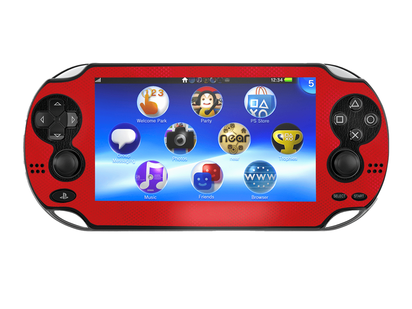 Deadpool vs Wolverine Skin Playstation Portable PSVita Fat