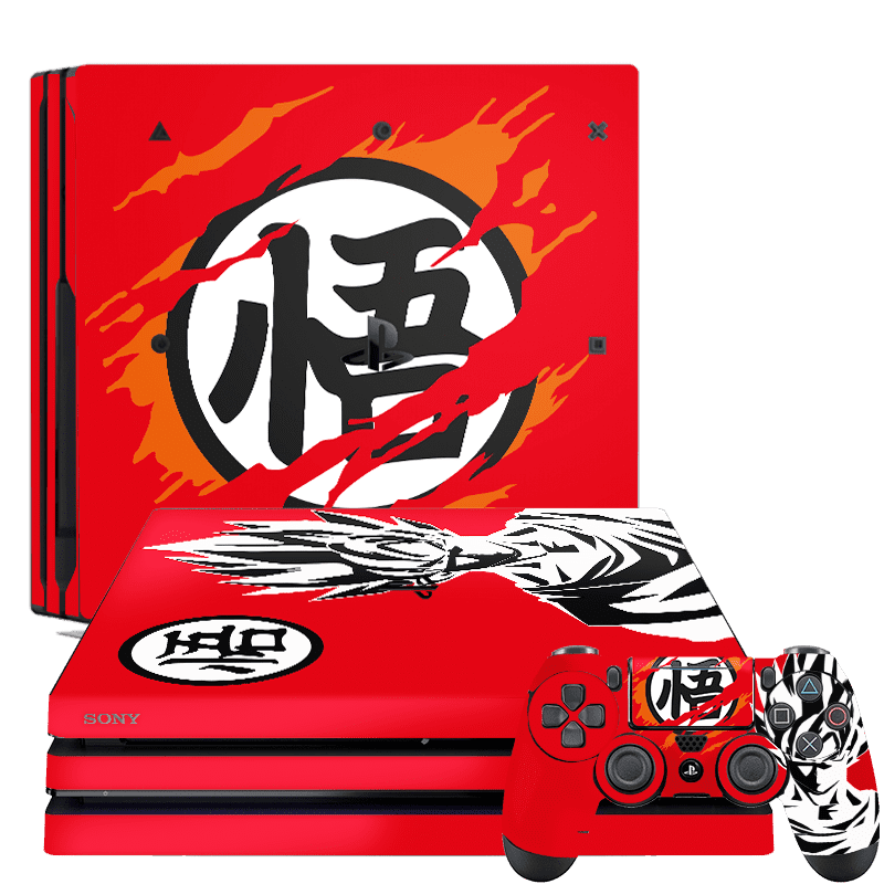 Dragon Ball Goku PS4 Pro Bundle Skin