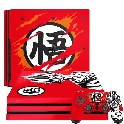 Dragon Ball Goku PS4 Pro Bundle Skin