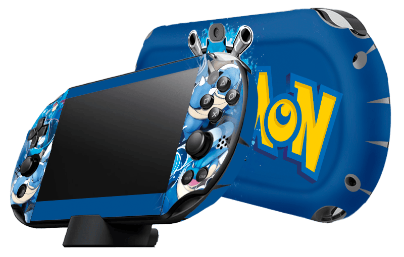 Pokemon Squirtle Skin Playstation Portable PSVita Slim