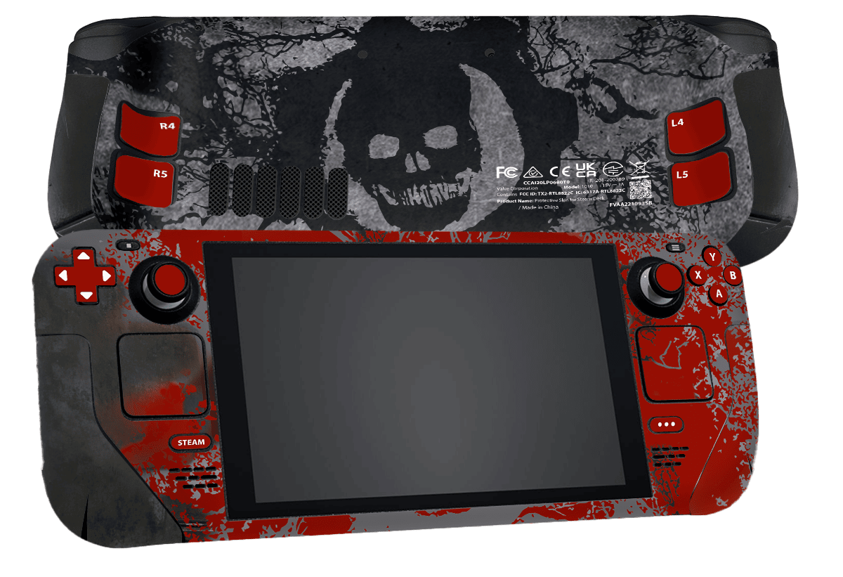 Gears of War Steam Deck Skin Xonebrand