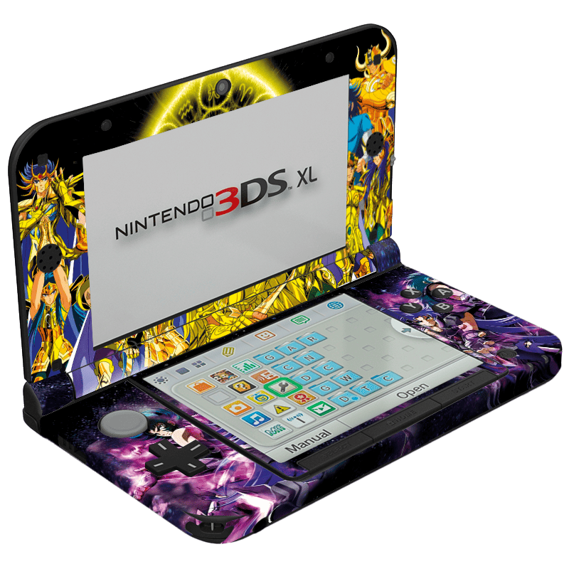 Saint Seiya Nintendo 3DS XL 2015 Skin