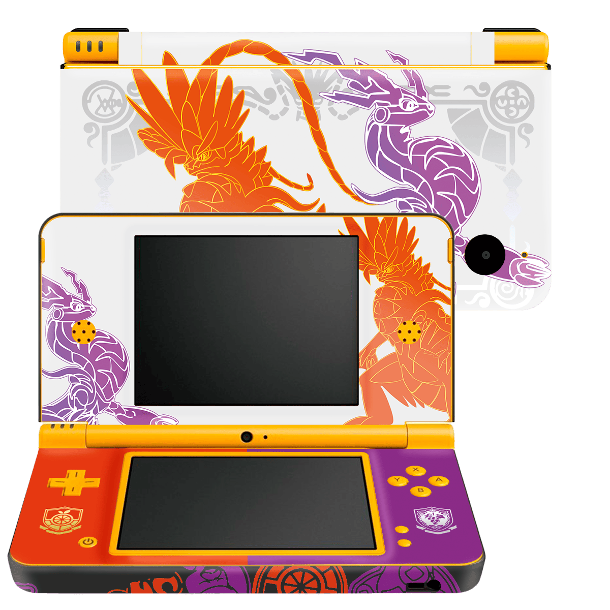 Pokemon Scarlet & Violet Skin Nintendo DSi XL (2009) Xonebrand