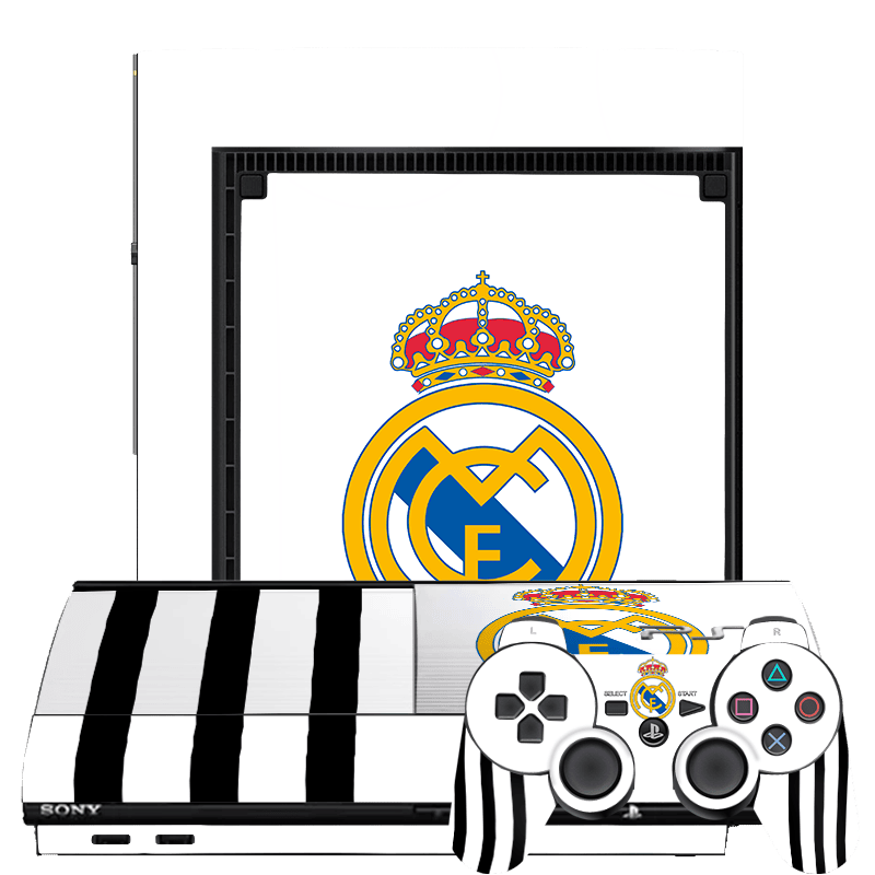 Real Madrid Skin Playstation 3 Super Slim