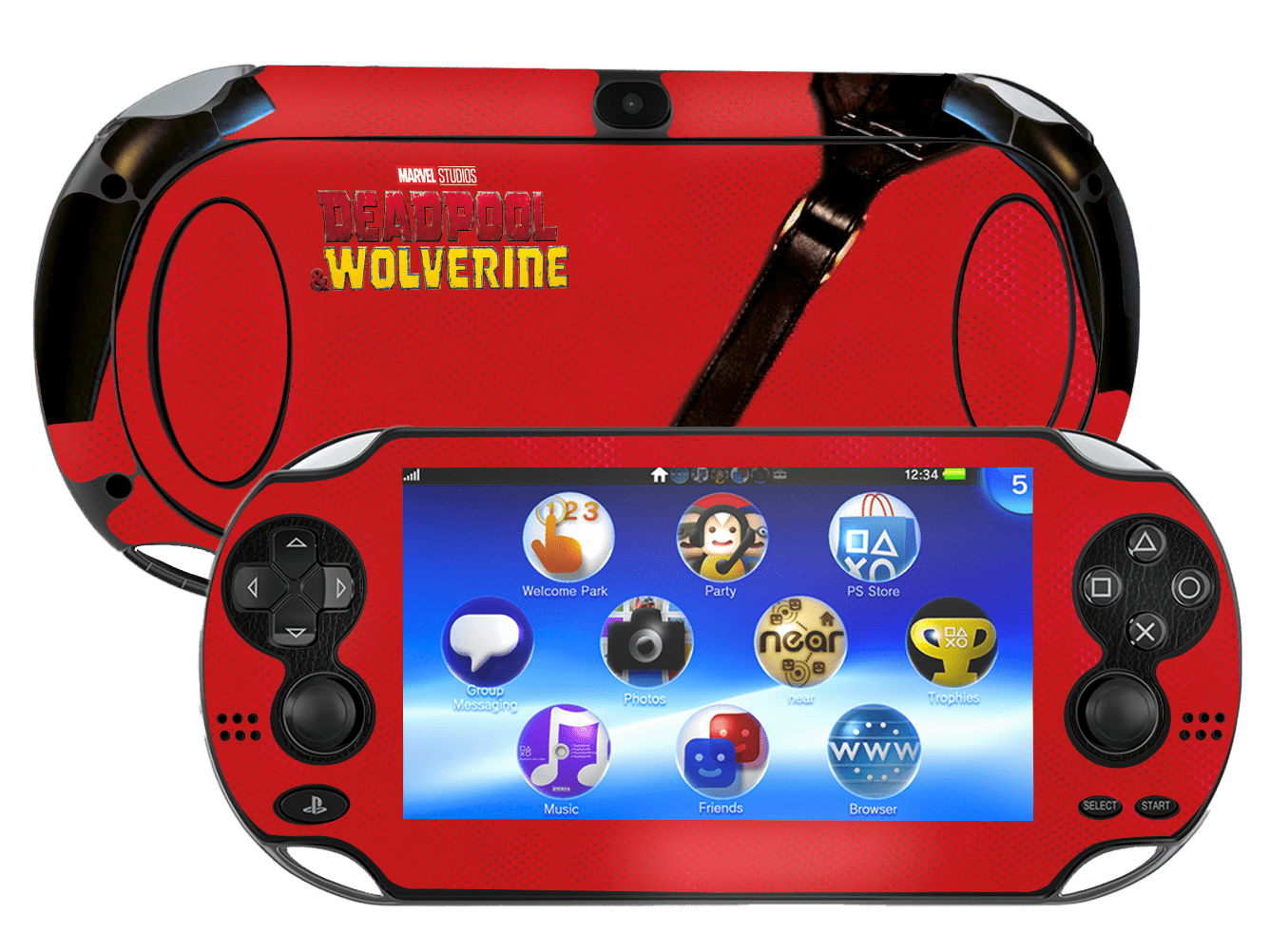 Deadpool & Wolverine PSVITA Fat Bundle Skin