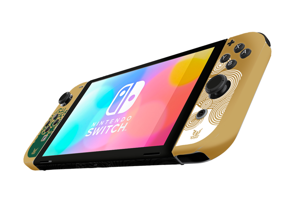 Zelda Tears of the kingdom Skin Nintendo Switch OLED (2021) Xonebrand
