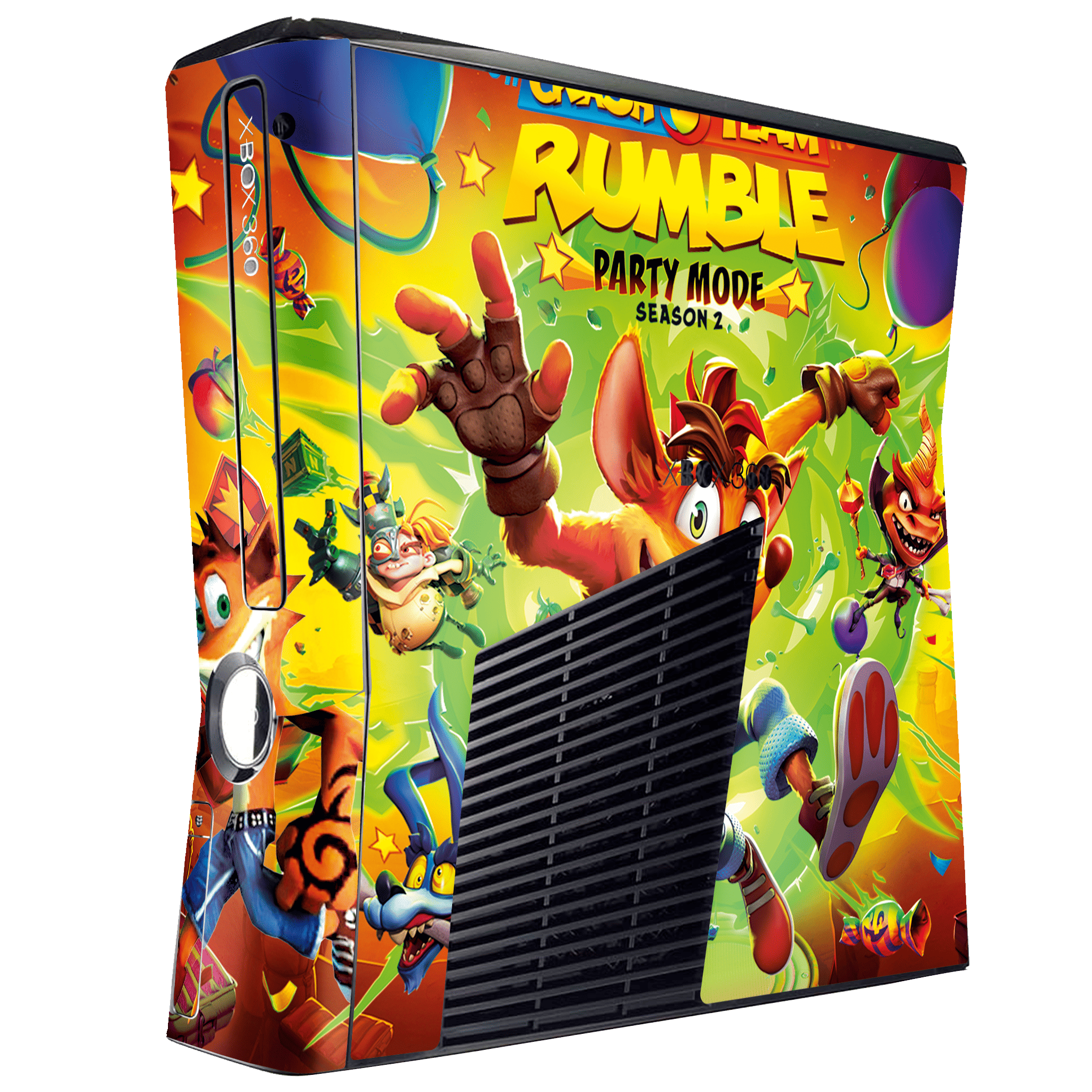 Crash Skin Xbox 360 Slim Xonebrand