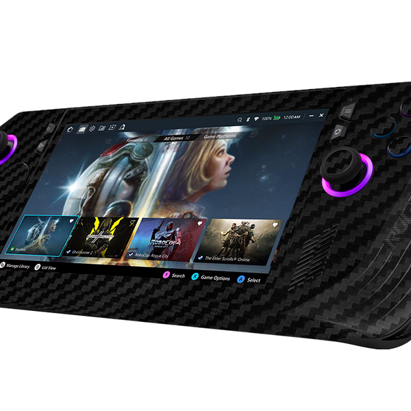 Skin para ASUS Rog Ally X edición Fibra carbono negro – Xonebrand