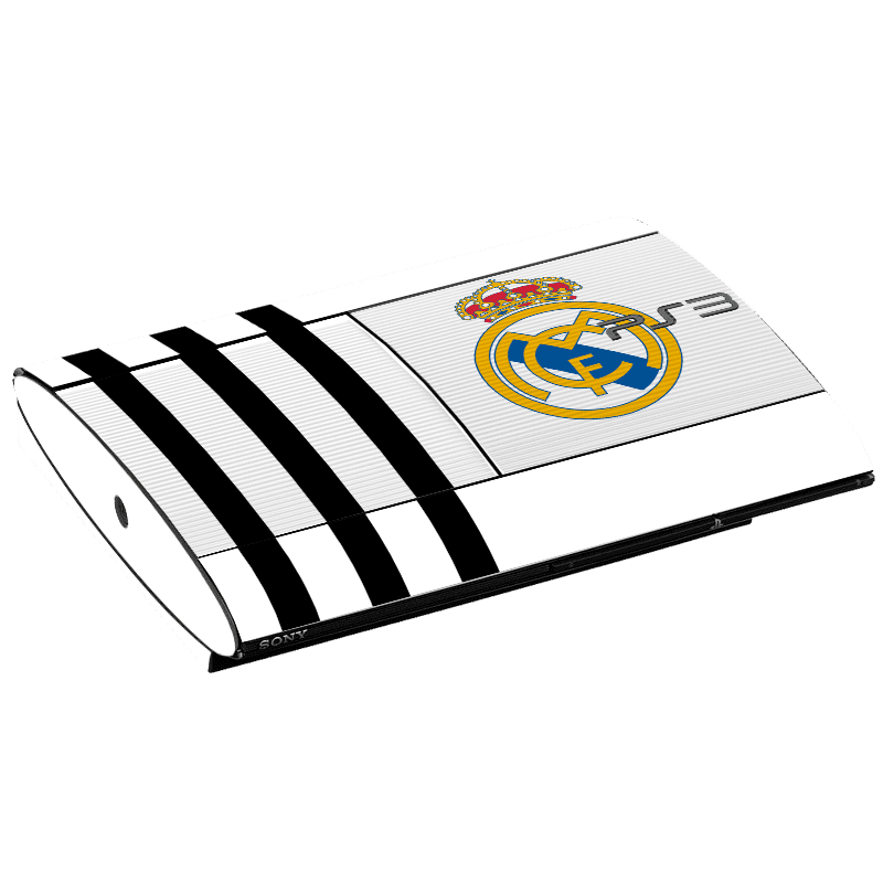 Real Madrid Skin Playstation 3 Super Slim