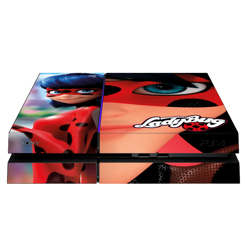LadyBug Skin Playstation 4 Fat