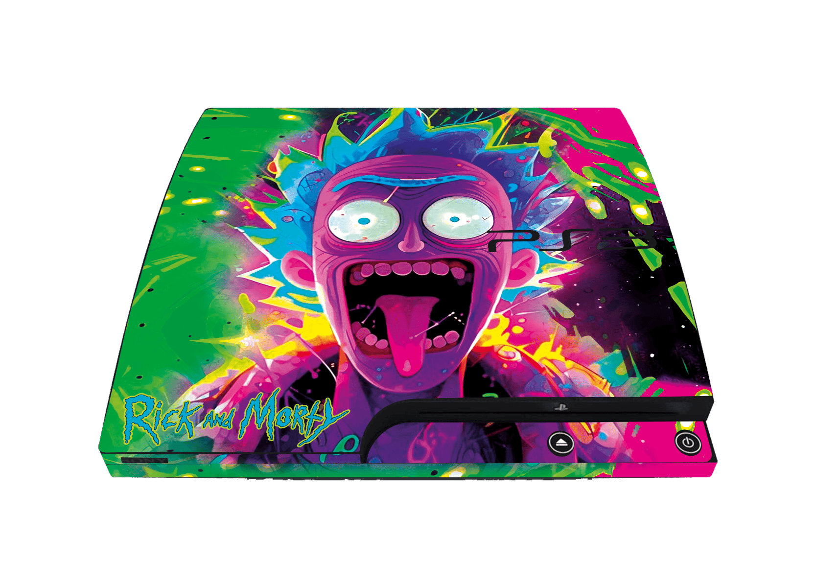 Rick & Morty Skin Playstation 3 Slim