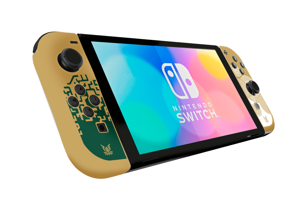 Zelda Tears of the kingdom Skin Nintendo Switch OLED (2021) Xonebrand