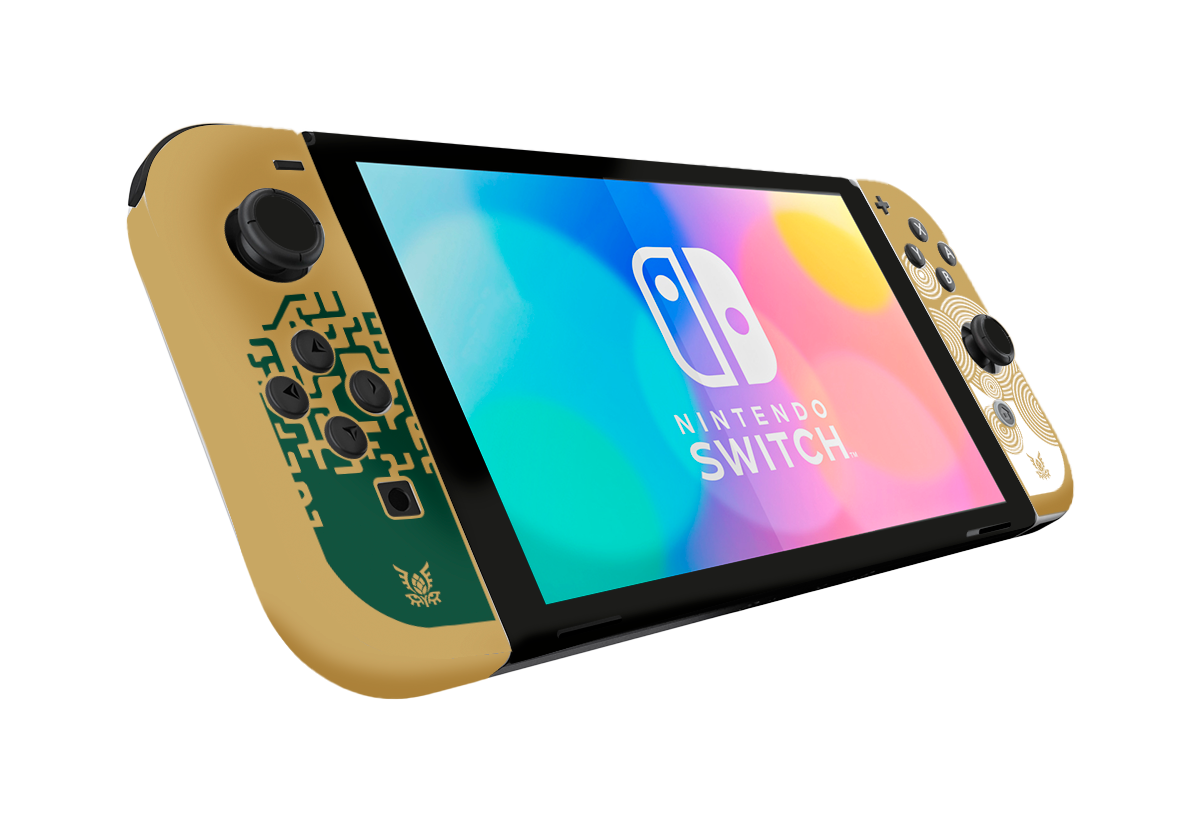 Zelda Tears of the kingdom Skin Nintendo Switch OLED (2021)