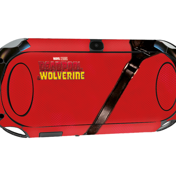 Deadpool vs Wolverine Skin Playstation Portable PSVita Fat