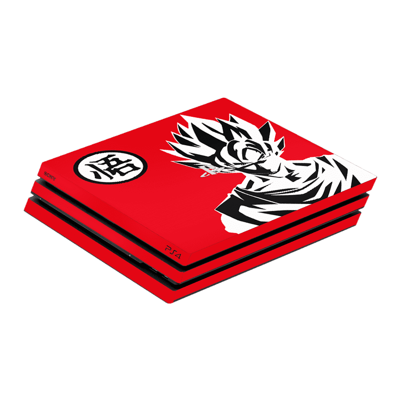 Dragon Ball Goku Skin Playstation 4 Pro Xonebrand
