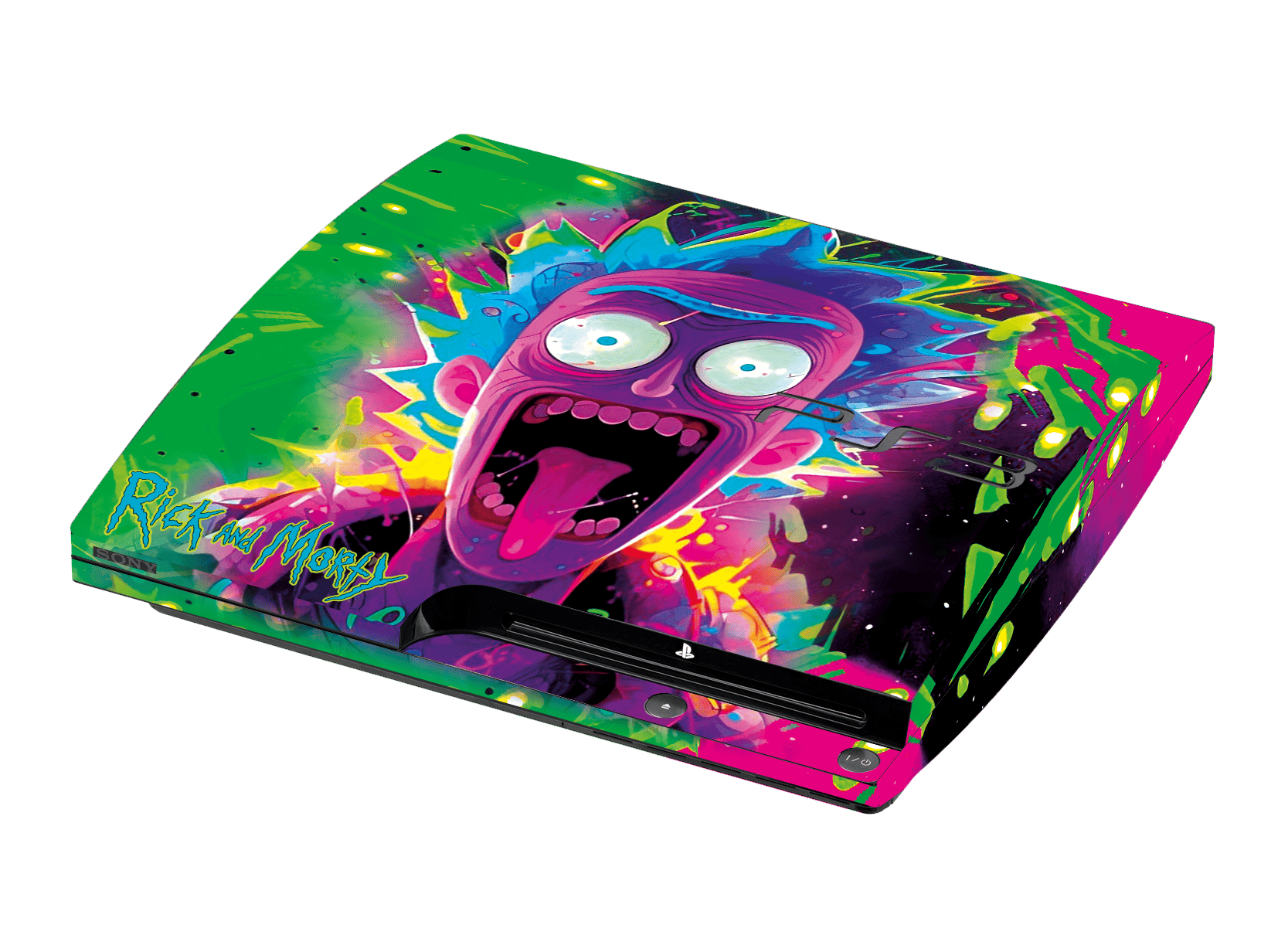 Rick & Morty PS3 Slim Bundle Skin