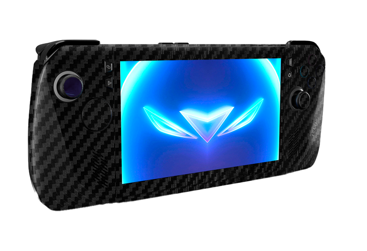 Skin para ASUS Rog Ally X edición Fibra carbono negro – Xonebrand