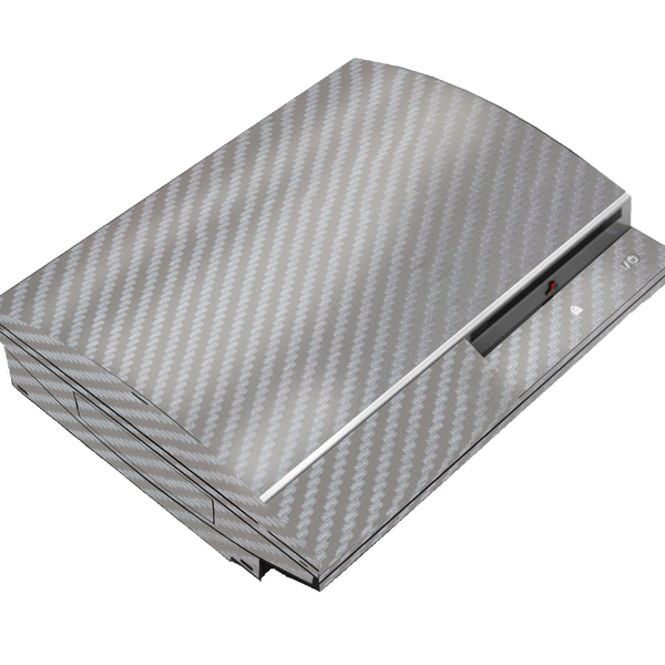 Fibra Carbono Gris Skin Playstation 3 Fat