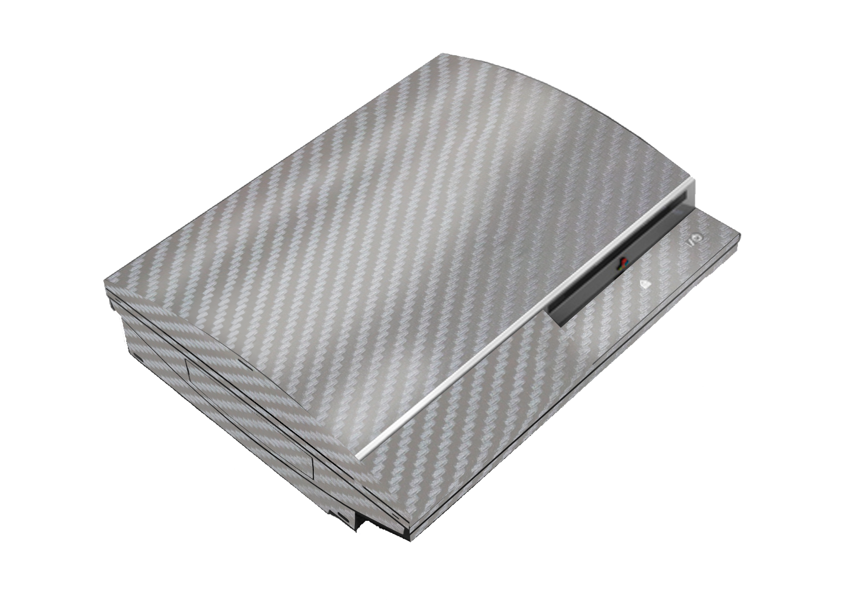 Fibra Carbono Gris Skin Playstation 3 Fat