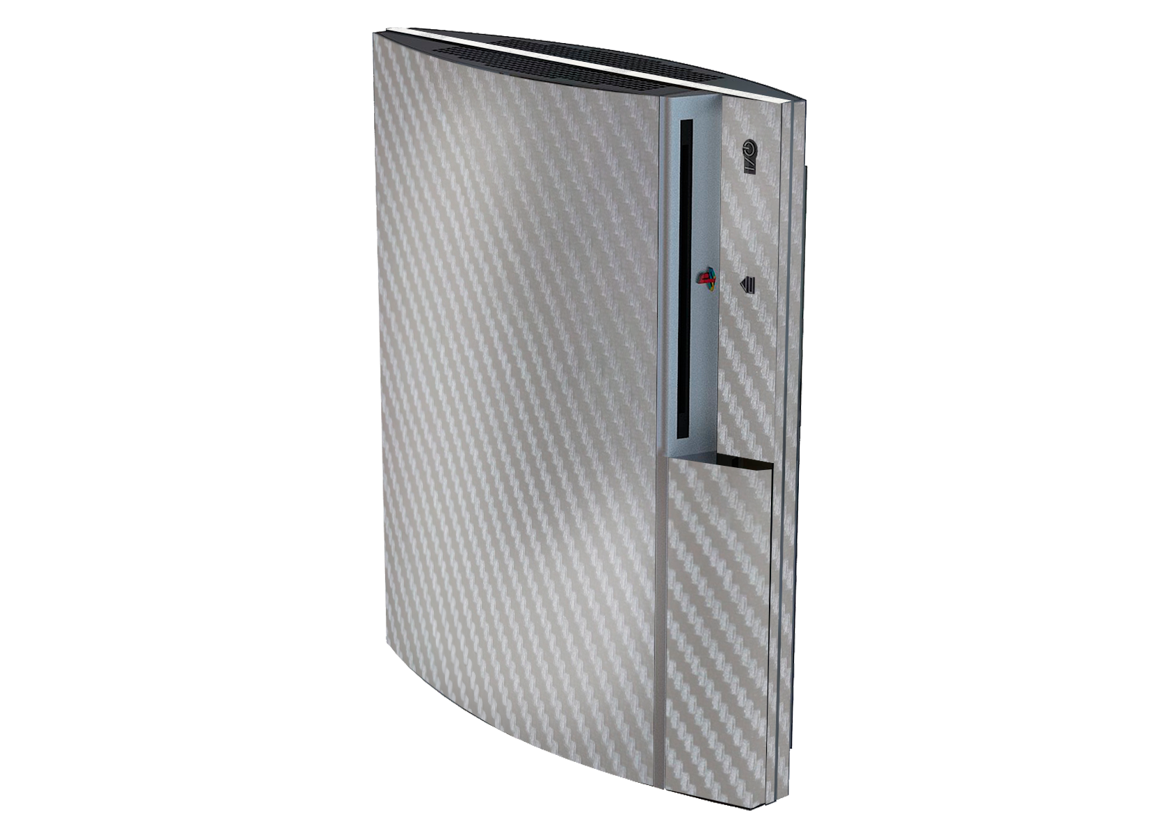 Fibra Carbono Gris Skin Playstation 3 Fat