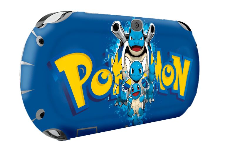Pokemon Squirtle Skin Playstation Portable PSVita Slim