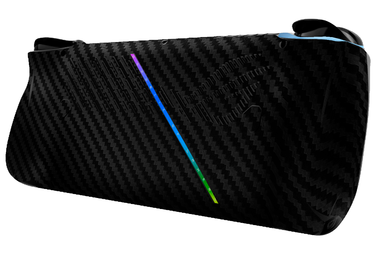 Skin para ASUS Rog Ally X edición Fibra carbono negro – Xonebrand
