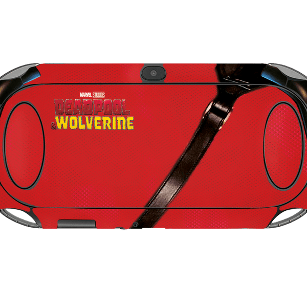 Deadpool vs Wolverine Skin Playstation Portable PSVita Fat