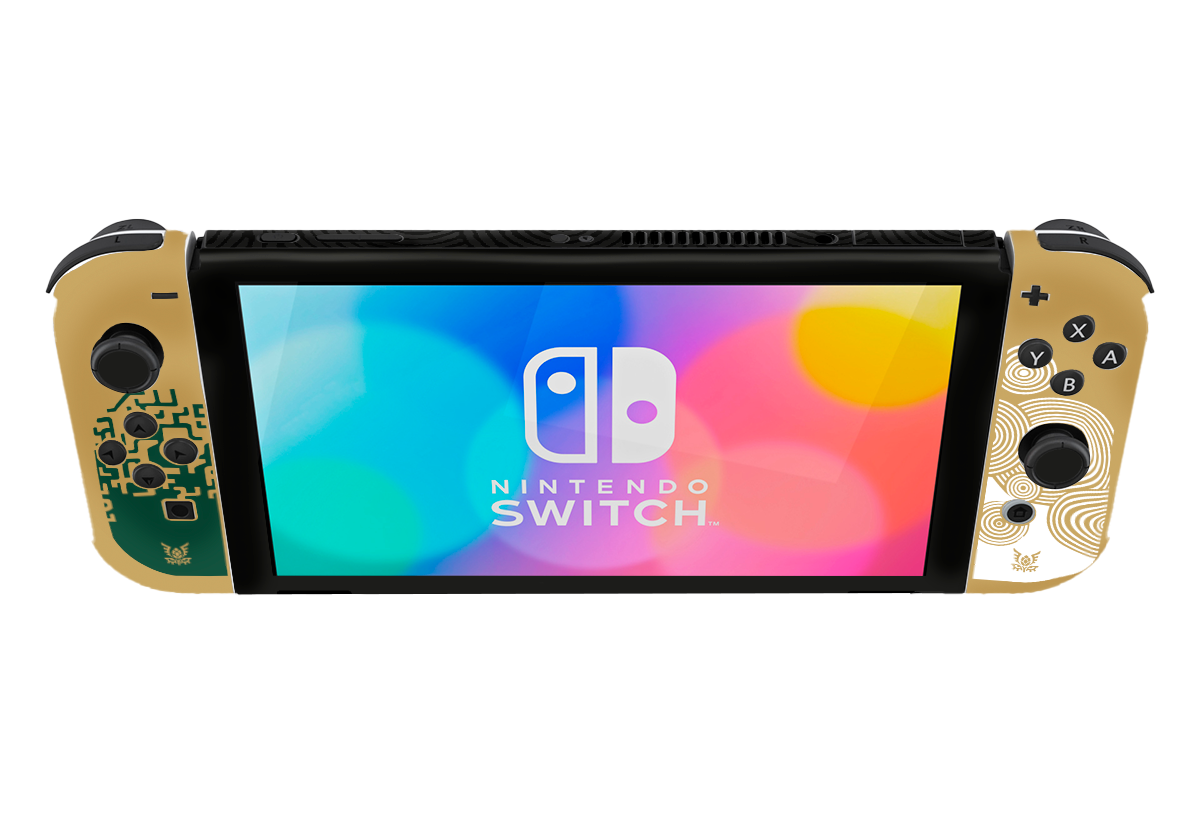 Zelda Tears of the kingdom Skin Nintendo Switch OLED (2021) Xonebrand