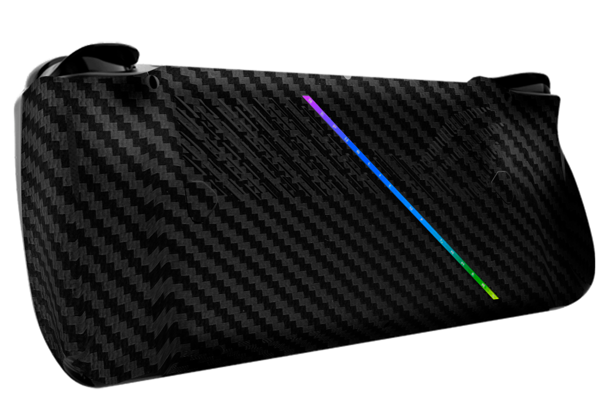 Skin para ASUS Rog Ally X edición Fibra carbono negro – Xonebrand