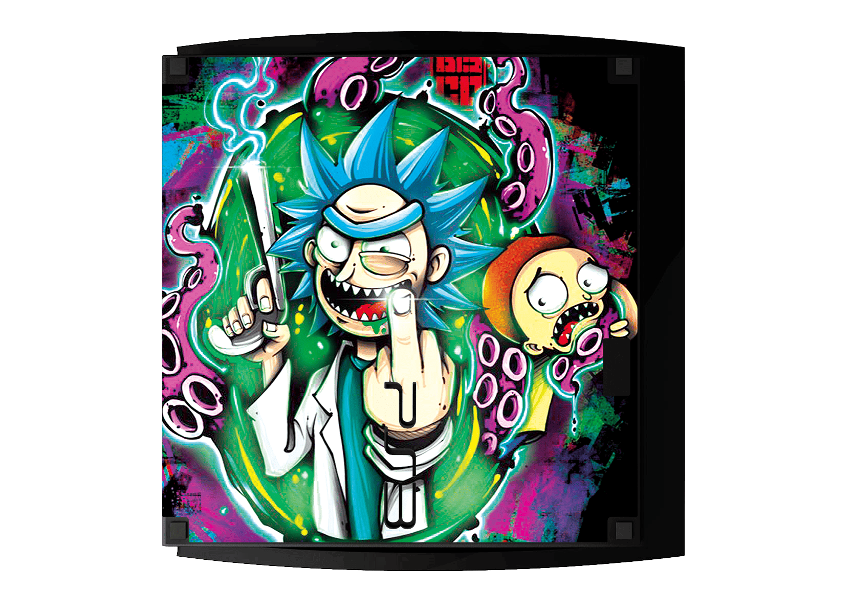 Rick & Morty Skin Playstation 3 Slim
