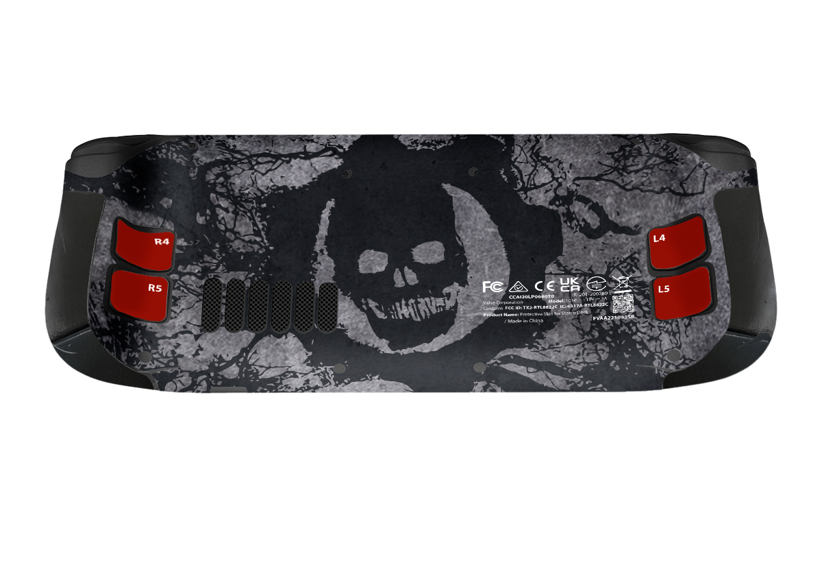 Gears of War Steam Deck Skin Xonebrand