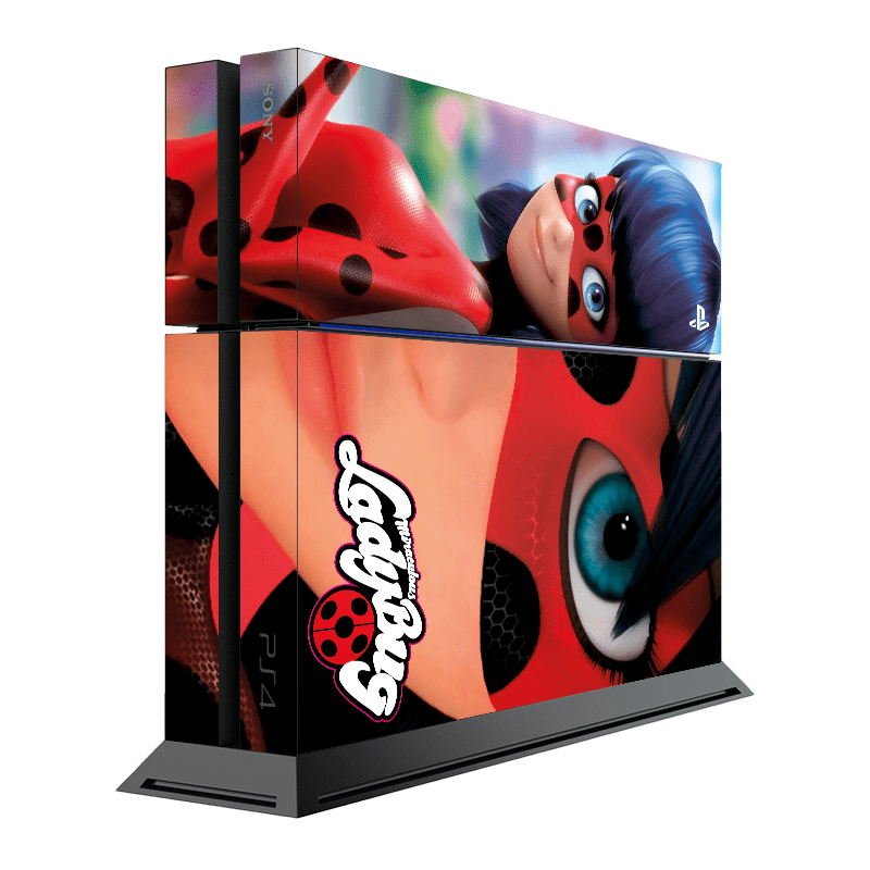 LadyBug Skin Playstation 4 Fat