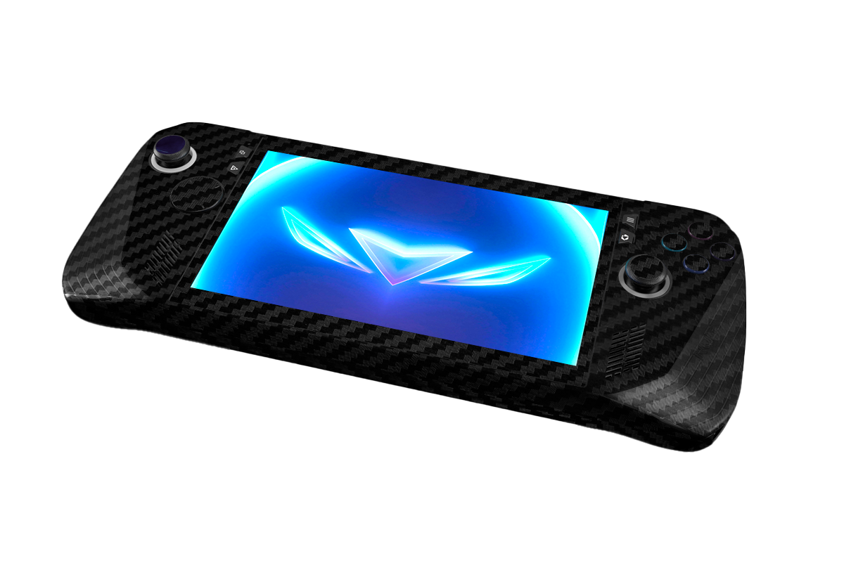 Skin para ASUS Rog Ally X edición Fibra carbono negro – Xonebrand