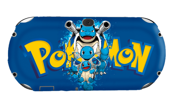 Pokemon Squirtle Skin Playstation Portable PSVita Slim