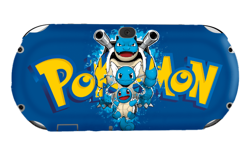 Pokemon Squirtle Skin Playstation Portable PSVita Slim Xonebrand