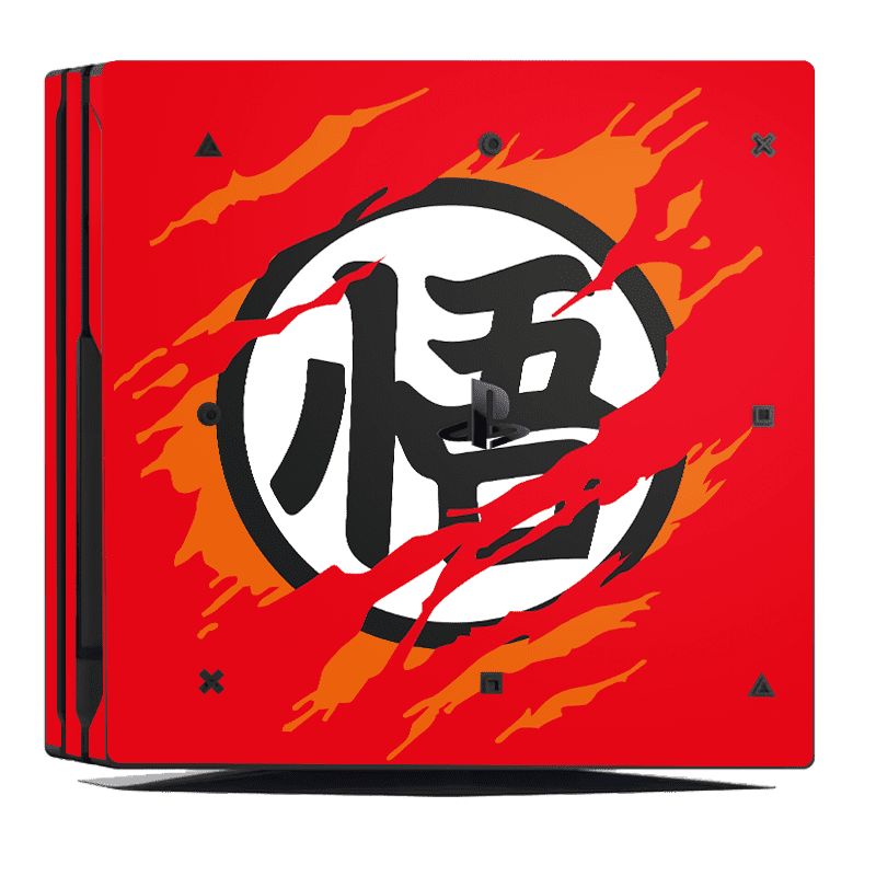 Dragon Ball Goku PS4 Pro Bundle Skin