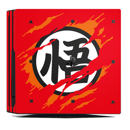 Dragon Ball Goku PS4 Pro Bundle Skin