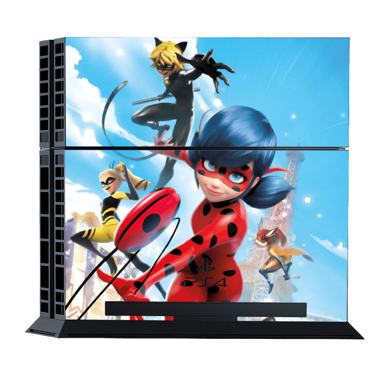 LadyBug Skin Playstation 4 Fat