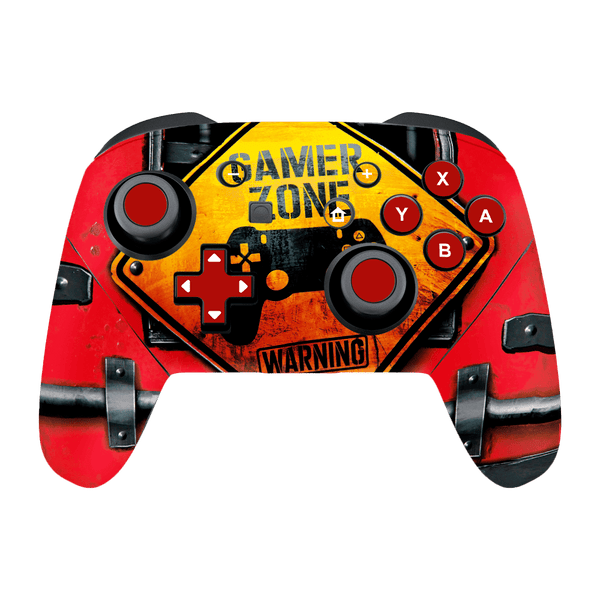 Gamer Zone Skin Nintendo Switch Pro Controller Xonebrand