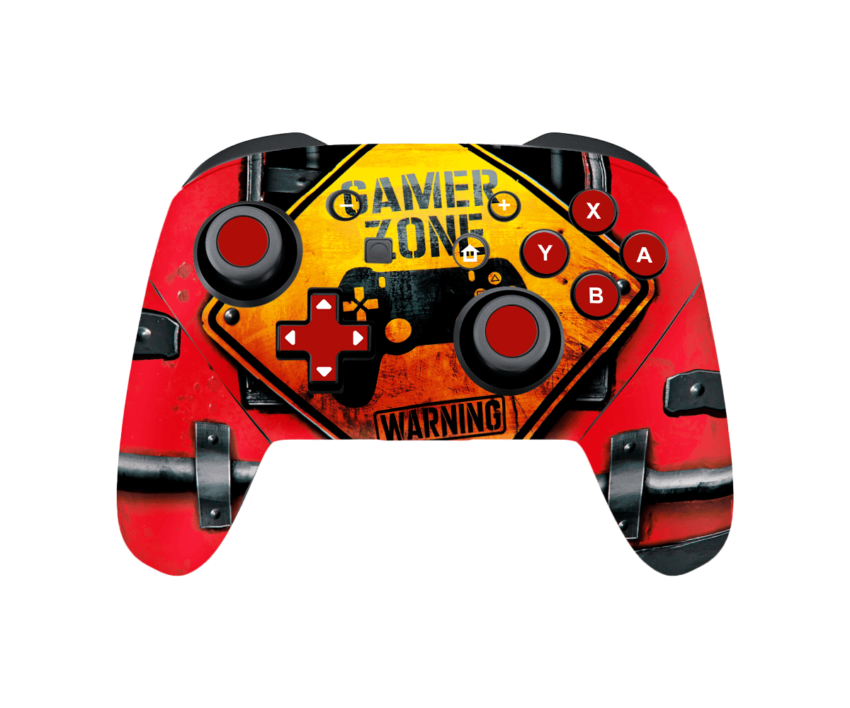 Gamer Zone Skin Nintendo Switch Pro Controller Xonebrand