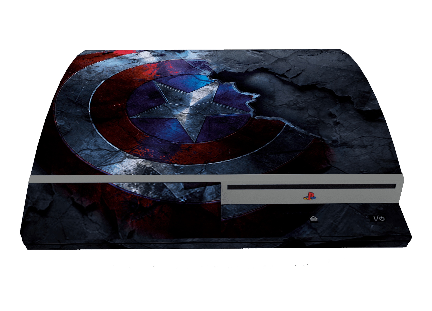 Capitan America Skin Playstation 3 Fat Xonebrand