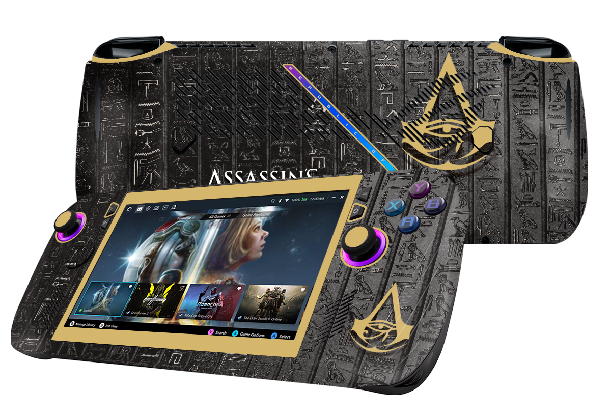 Assassins Creed Origins Asus Rog Ally X Handheld Gaming Computer Skin