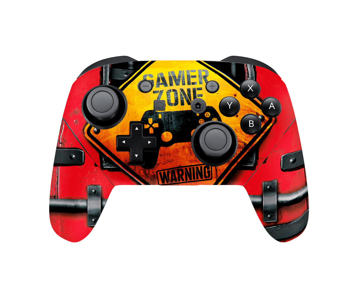 Gamer Zone Nintendo Switch Pro Control Skin