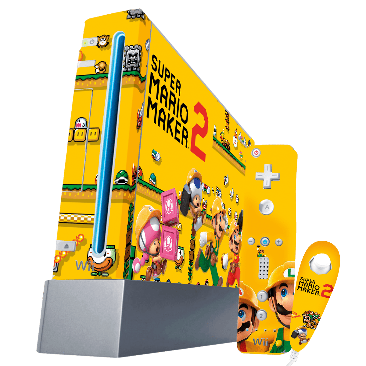 Mario Makerr 2 Skin Nintendo Wii (2006)