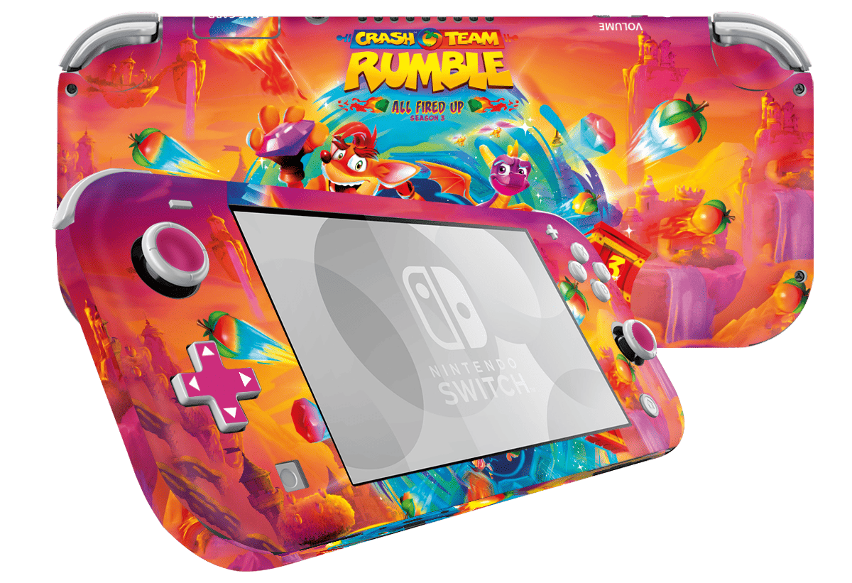 Crash Skin Nintendo Switch Lite Xonebrand